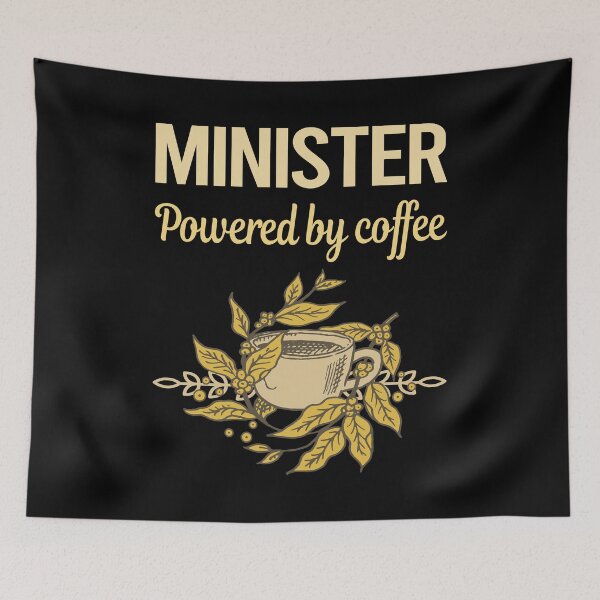 Item preview, Powered By Coffee Minister designed and sold by cossinulsesj.