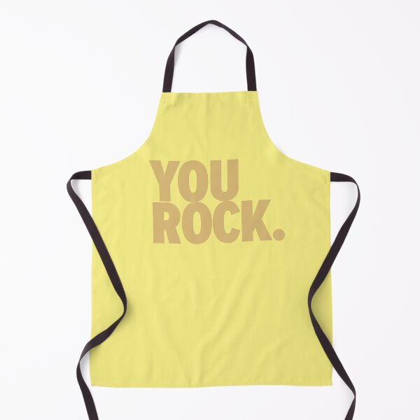Item preview, You Rock Pastel Yellow designed and sold by ThinkFun! Design.