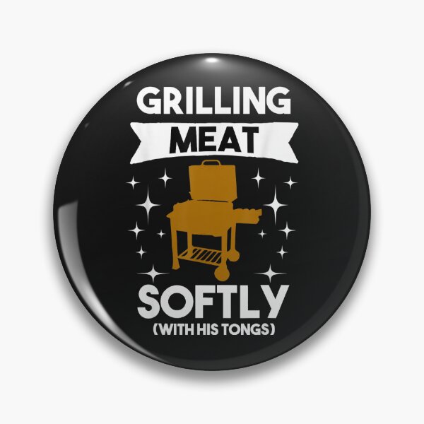 Item preview, Mens Grilling Meat Softly With His Tongs designed and sold by TaraxDoolittle.