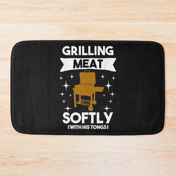 Item preview, Mens Grilling Meat Softly With His Tongs designed and sold by TaraxDoolittle.