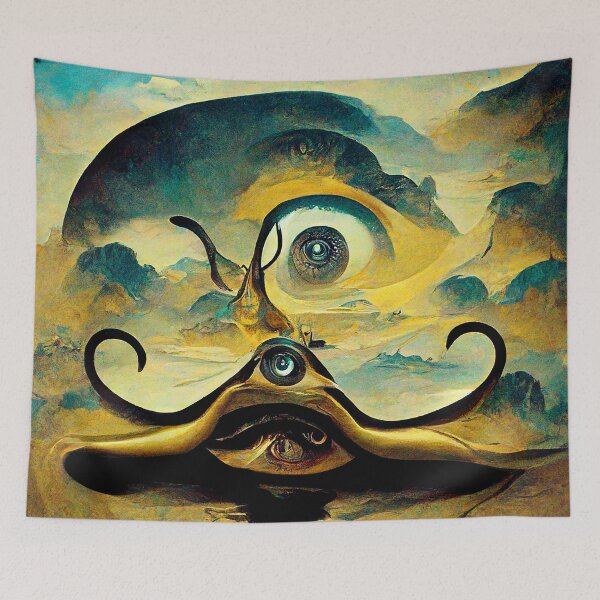 Item preview, Dali - Portrait designed and sold by lapart.