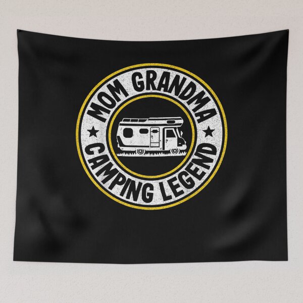 Item preview, Mom Grandma Camping Legend Rv Camper Outdoor Women Camping  designed and sold by sheilase.