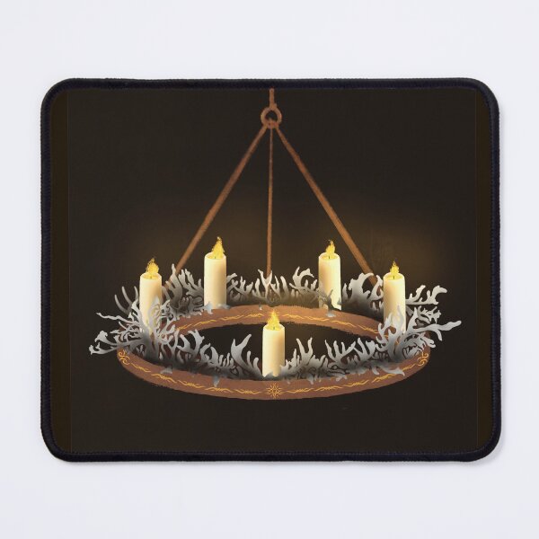 Item preview, Dark Candlesnuff Chandelier designed and sold by AmethystDripp.