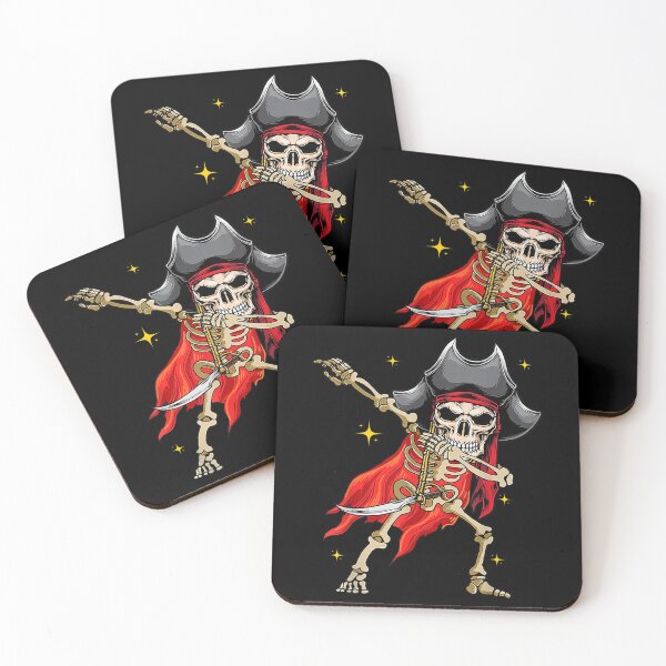 Item preview, Dabbing Skeleton Pirate Halloween Kids Jolly Roger designed and sold by Spencerhowar.
