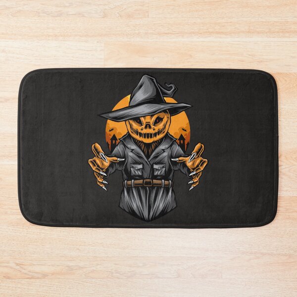 Item preview, Scary Halloween Scarecrow  Pumpkin Head  designed and sold by roselbktewaxmq.