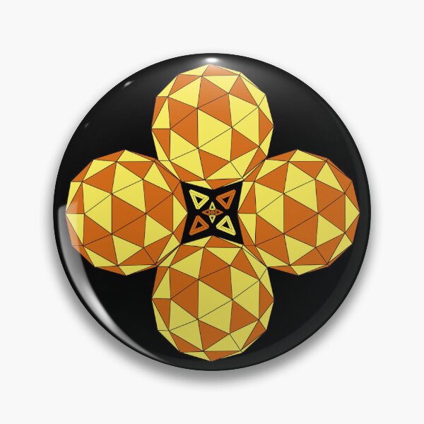 Item preview, Icosahedron Star (O&Y) designed and sold by createVisions.