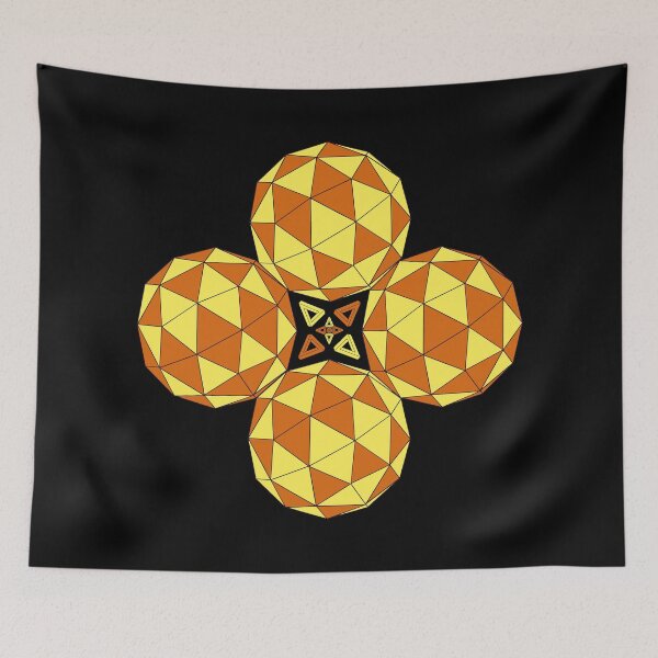 Item preview, Icosahedron Star (O&Y) designed and sold by createVisions.