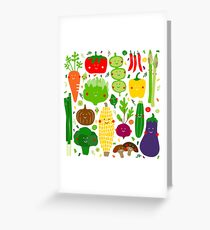 Eat your greens Greeting Card