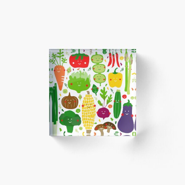 Eat your greens Acrylic Block