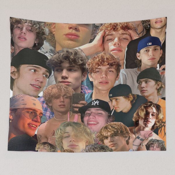 Item preview, vinnie hacker photo collage designed and sold by T-shirtakStore.