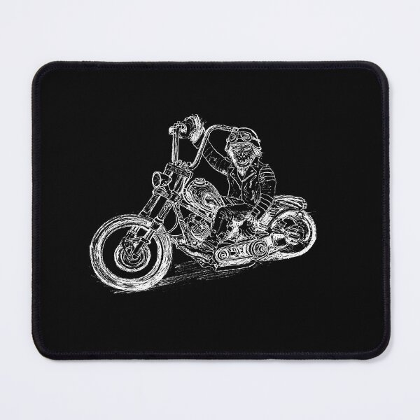 Item preview, Jinete de mono (negro) designed and sold by SketchPrimitive.