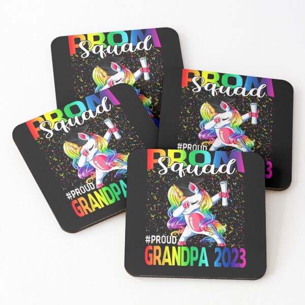 Item preview, Prom Squad Proud Grandpa Class Of 2023 Unicorn  designed and sold by sheilase.