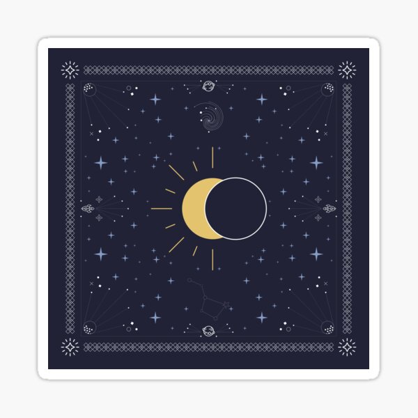 Solar Eclipse 2017 Pegatina