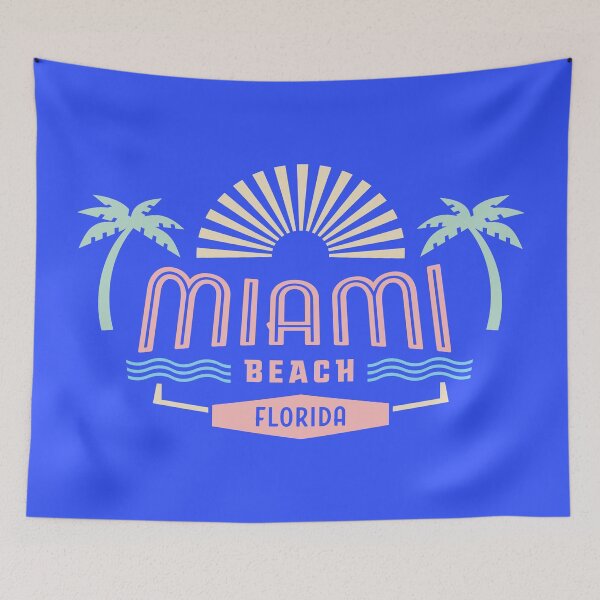 Item preview, Miami Beach Vintage designed and sold by AntiqueImages.
