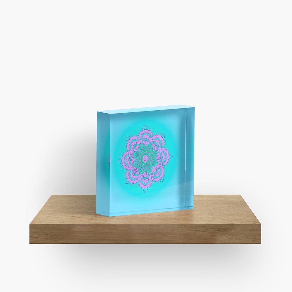 Namaste Acrylic Block