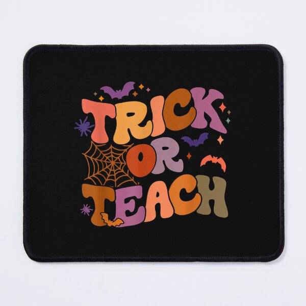 Item preview, Halloween Retro Vintage Groovy Trick Or Teach Teacher Women designed and sold by Spencerhowar.