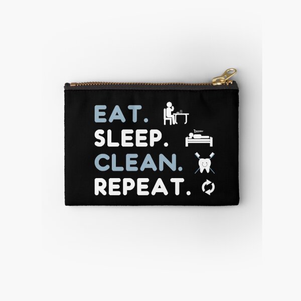 Item preview, EAT. SLEEP. CLEAN. REPEAT. designed and sold by antipatic.