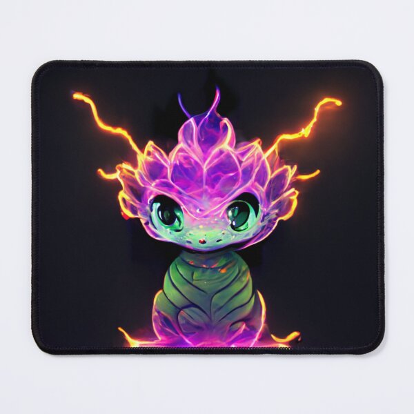 Item preview, Cute Neon Dragon - best selling  designed and sold by Aditya Bhole.