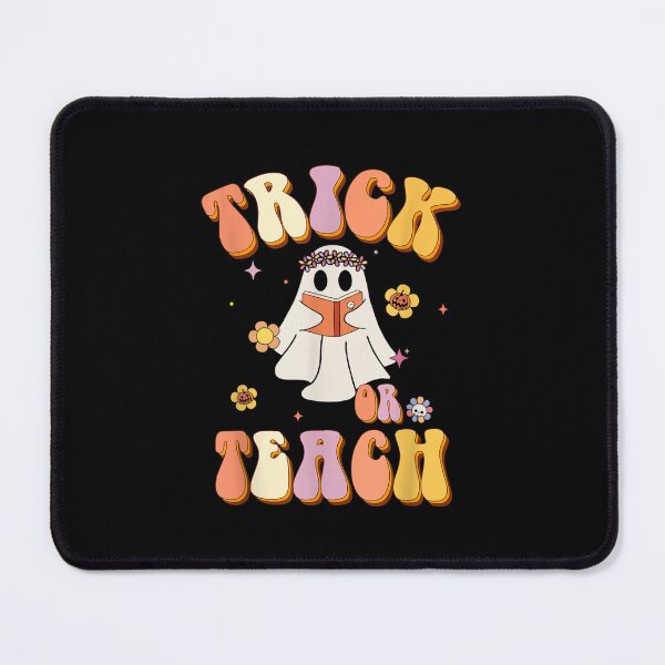 Item preview, Halloween Retro Vintage Groovy Trick Or Teach Teacher Women designed and sold by Spencerhowar.