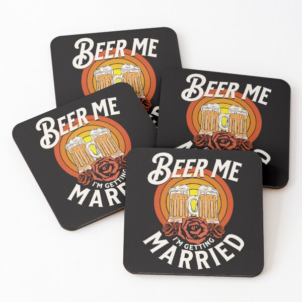 Item preview, Beer Me I'm Getting Married Groom Bride Funny Bachelor Party designed and sold by Digital Story Time.