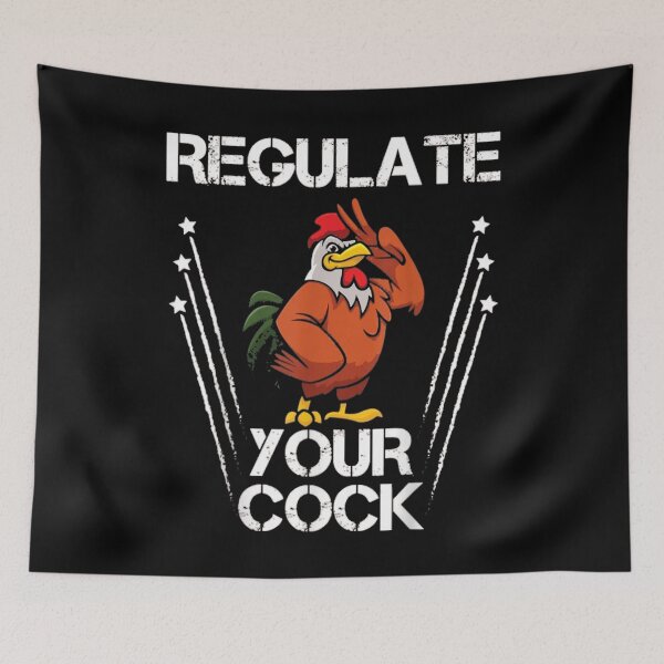 Item preview, Regulate Your Cock Pro Choice Feminist Women's Rights Pun  designed and sold by sheilase.