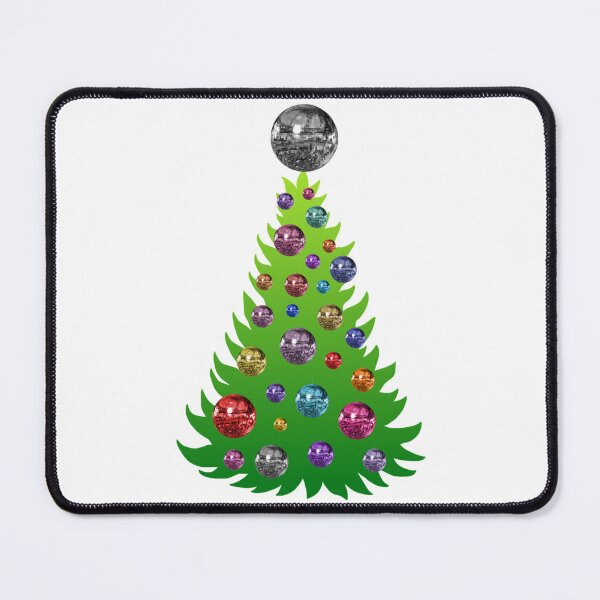 Item preview, Colorful 1970s Disco Ornament Christmas Tree   designed and sold by DreamDanis.