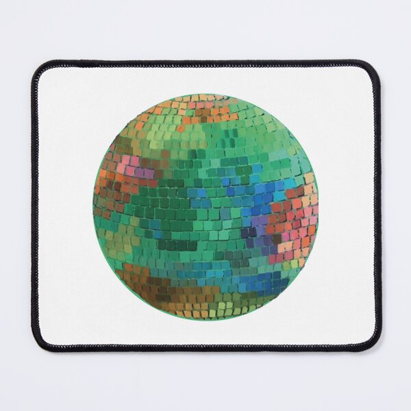 Item preview, Copper disco ball colorful 70s retro aesthetics   designed and sold by DreamDanis.