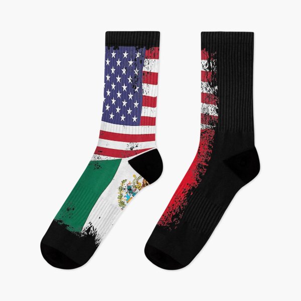 Item preview, Half Mexican Flag Vintage Mexico Usa  designed and sold by sheilase.