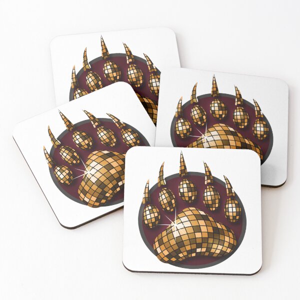 Item preview, Disco Ball Bear Claw Tote Bag   designed and sold by DreamDanis.