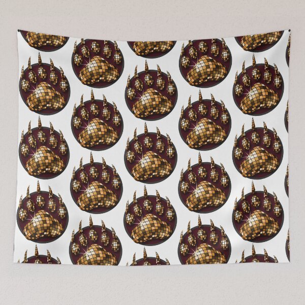 Item preview, Disco Ball Bear Claw Tote Bag   designed and sold by DreamDanis.