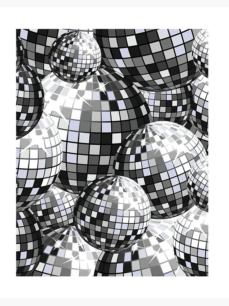 Disco Ball Pile Graphic  Art Board Print for Sale by DreamDanis