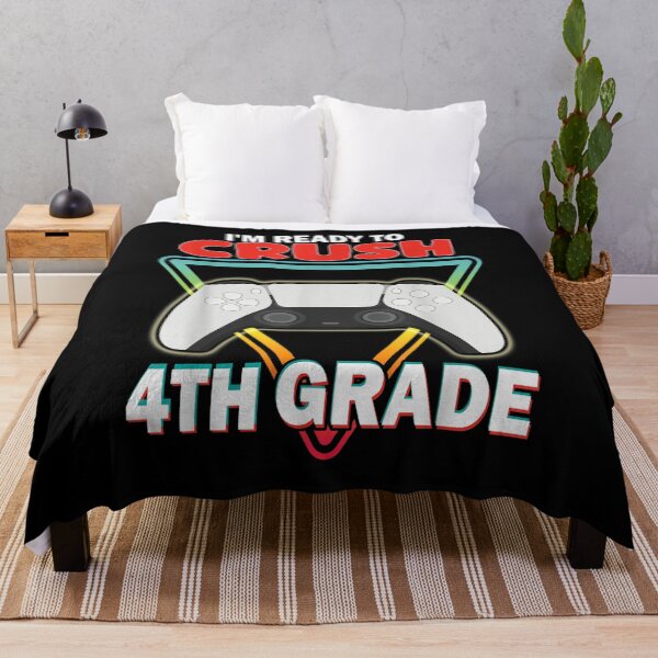 Item preview, I'm Ready To Crush 4th Grade Back To School Video Game Kids designed and sold by sheilase.