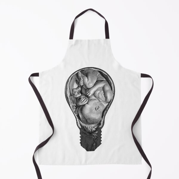 Item preview, Fetus growing inside a lightbulb designed and sold by monsterplanet.