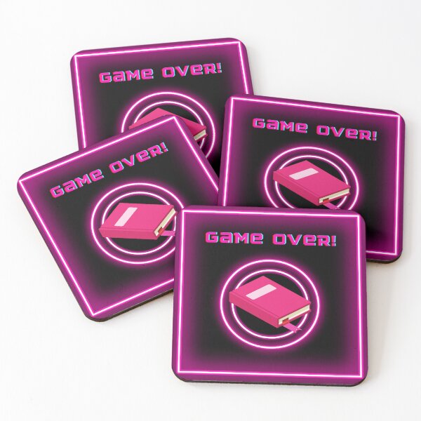 Item preview, Game Over, Pink book! designed and sold by tmdaliggr.