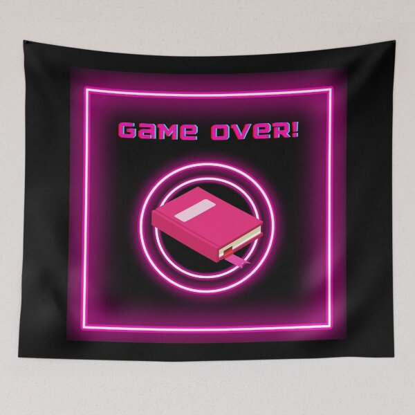 Item preview, Game Over, Pink book! designed and sold by tmdaliggr.