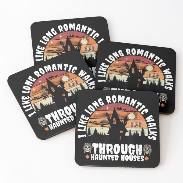 Item preview, Vintage I Like Long Romantic Walks Through Haunted Houses designed and sold by Spencerhowar.