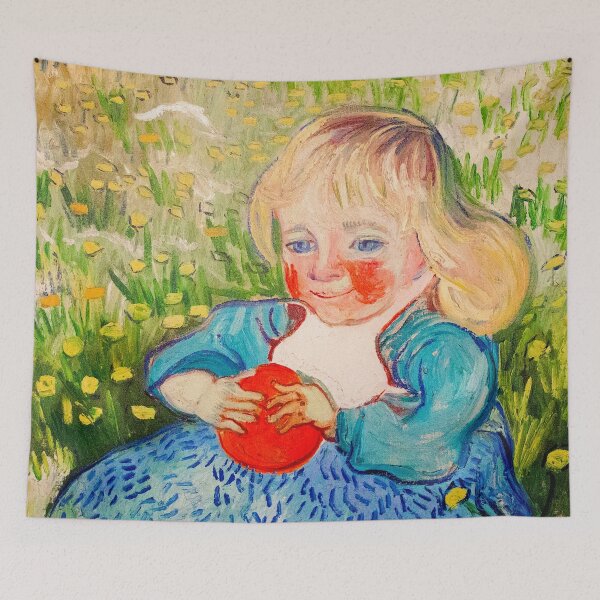 Item preview, Child with Orange - Vincent van Gogh designed and sold by SimpleJoyStyle.