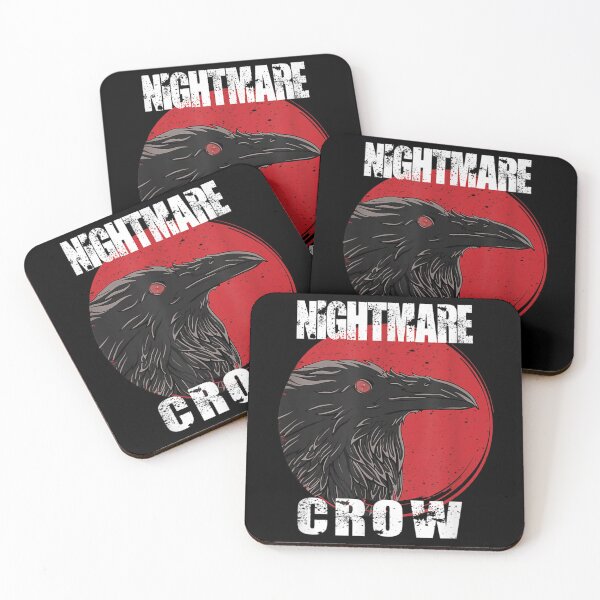 Item preview, Goth occult crow horror nightmares halloween designed and sold by Spencerhowar.