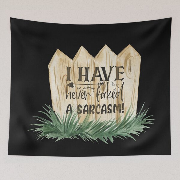 Item preview, I have never faked a sarcasm designed and sold by RebeccaRe.