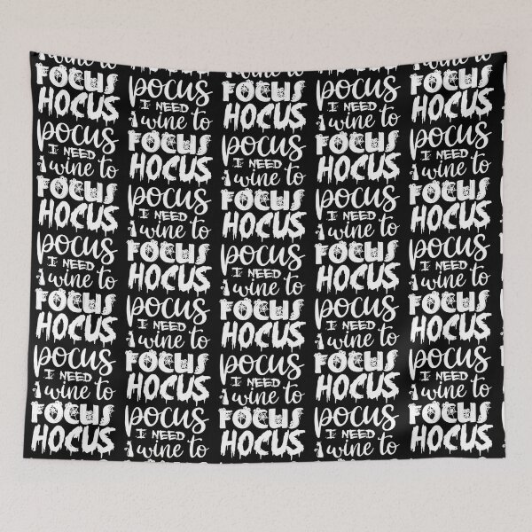 Item preview, Hocus Pocus I Need Wine To focus designed and sold by Giftslinshop.