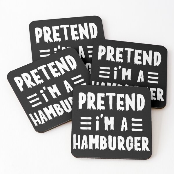 Item preview, Pretend I'm a hamburger Funny Lazy Halloween Costume designed and sold by Spencerhowar.