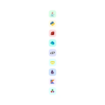 Artwork thumbnail, Purescript Nim Ruby Java Programming Collection by PodiShawna