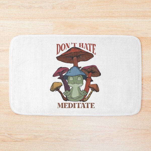 Item preview, No odies Meditar Seta de rana divertida designed and sold by DNW-art.