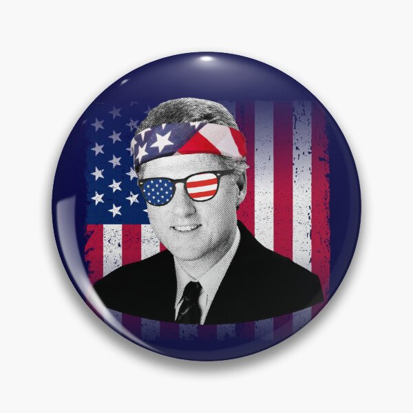 Item preview, Bill Clinton USA Flag Patriotic American Flag 4th of July Gear designed and sold by DynamicDesign.