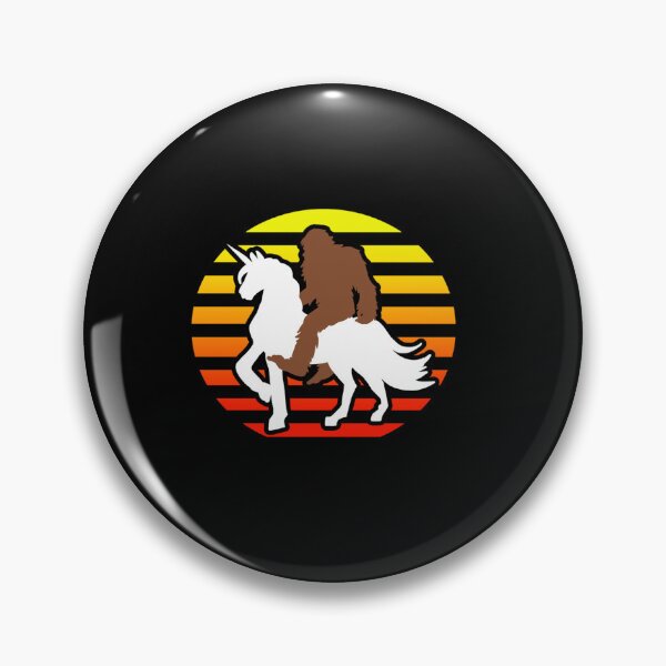 Item preview, RETRO BIGFOOT RIDING UNICORN DAD designed and sold by sobriowslen.