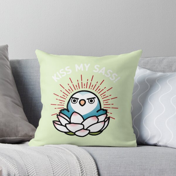Item preview, Kiss my Sass! - Hilda the Sassy Lovebird designed and sold by birdhism.