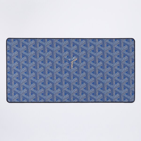 blue the wall Desk Mat