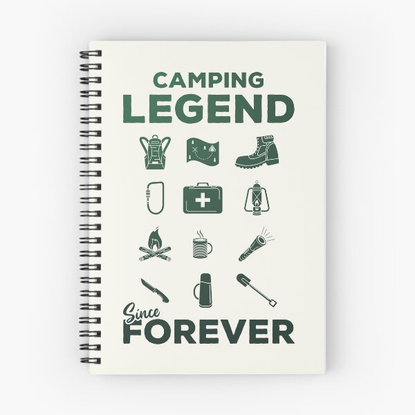Item preview, Camping Legend Since Forever | Funny Camping Quotes designed and sold by DrawingBoard.