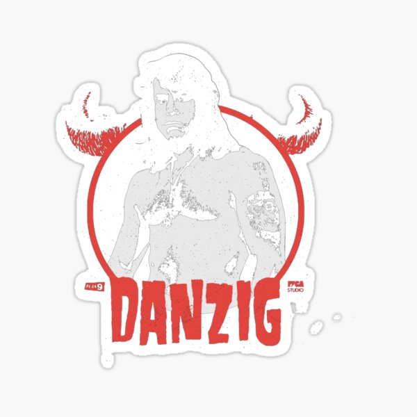“Danzig Glenn Danzig Illustrations Graphic” Sticker for Sale by