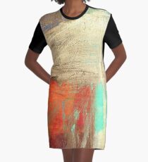 Old man and the Mountain Graphic T-Shirt Dress